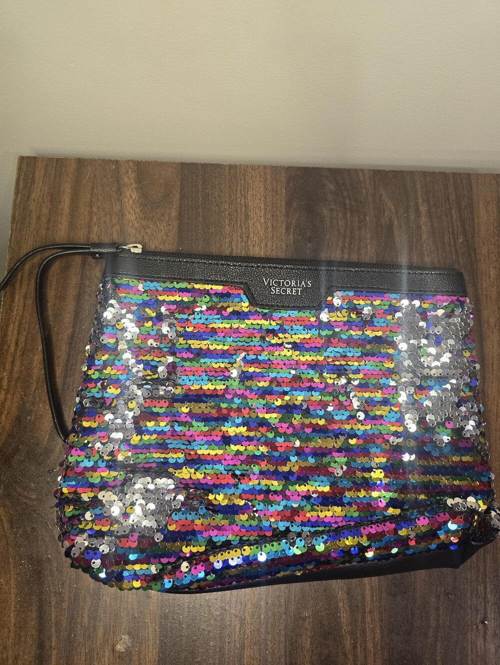 Victoria's Secret Multicolor Sequin Wristlet